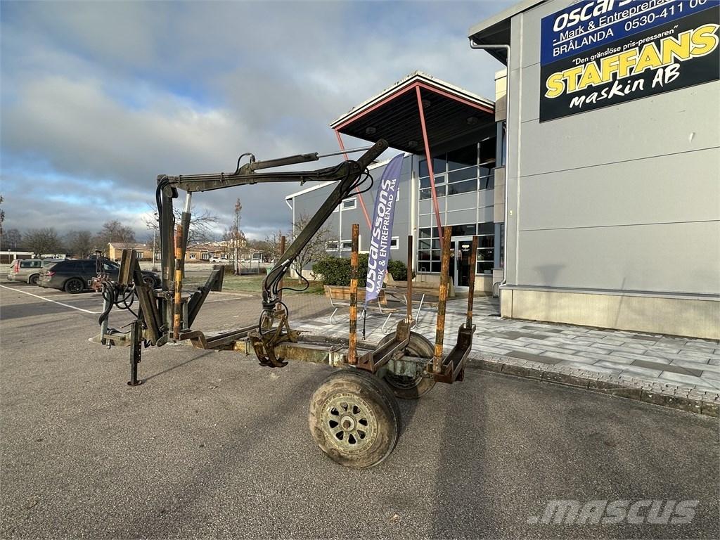  Enkelaxlad Vedkärra Šumske prikolice