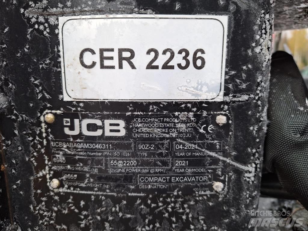 JCB 90 Z-2 Midi bageri 7t – 12t