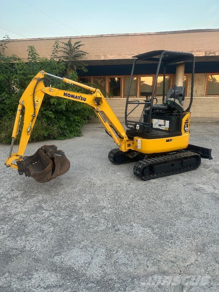 Komatsu PC16R-HS Bageri guseničari