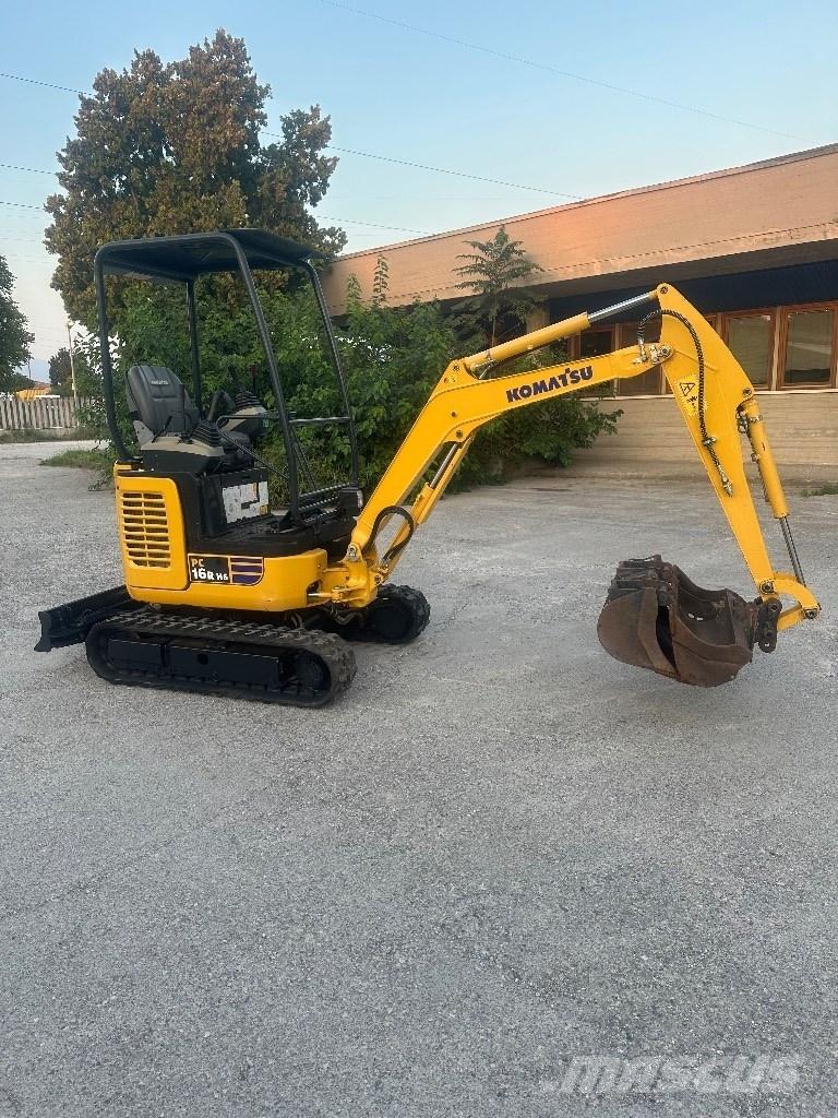 Komatsu PC16R-HS Bageri guseničari