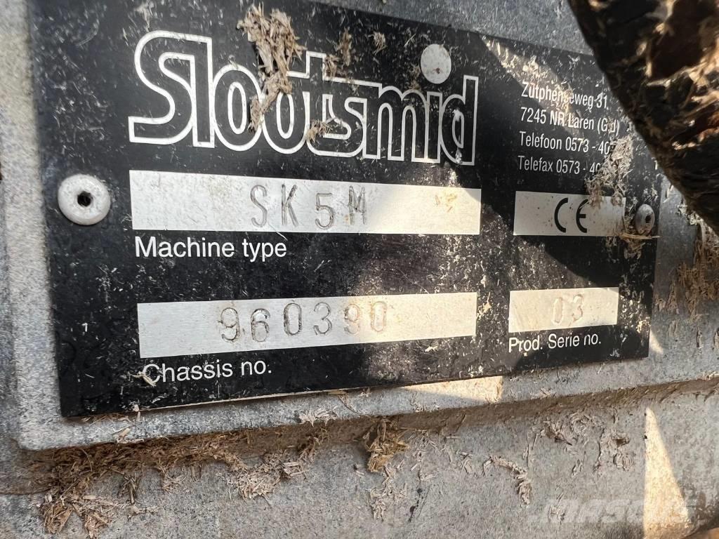 Slootsmid SK 5 M Ostale mašine i oprema za veštačko djubrivo
