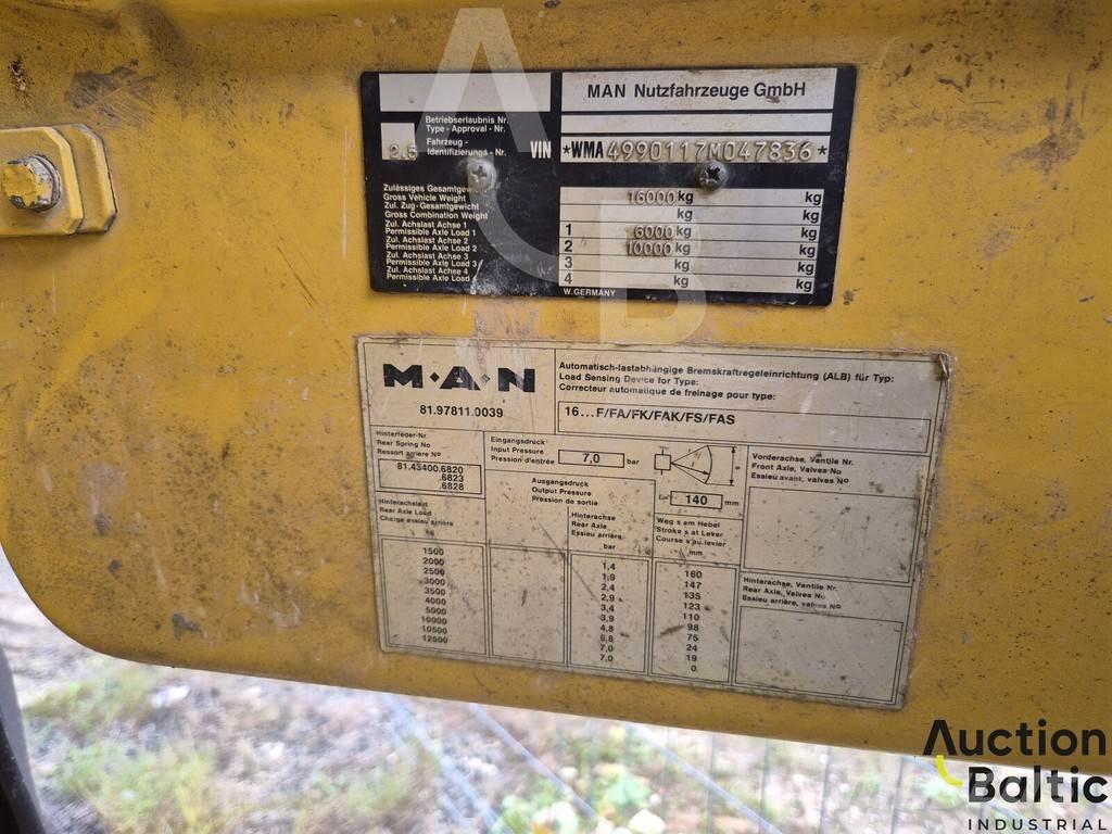 MAN 16.192 Kiperi kamioni