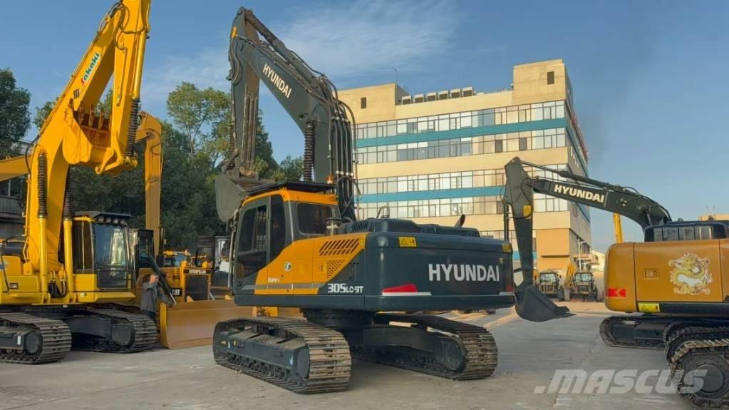 Hyundai R305LC-9T Bageri za prenos primarnih/sekundarnih sirovina