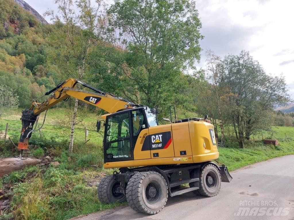 CAT M 314 F Bageri točkaši