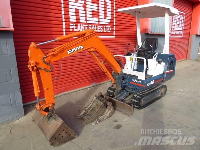 Kubota KX 36 Mini bageri < 7t