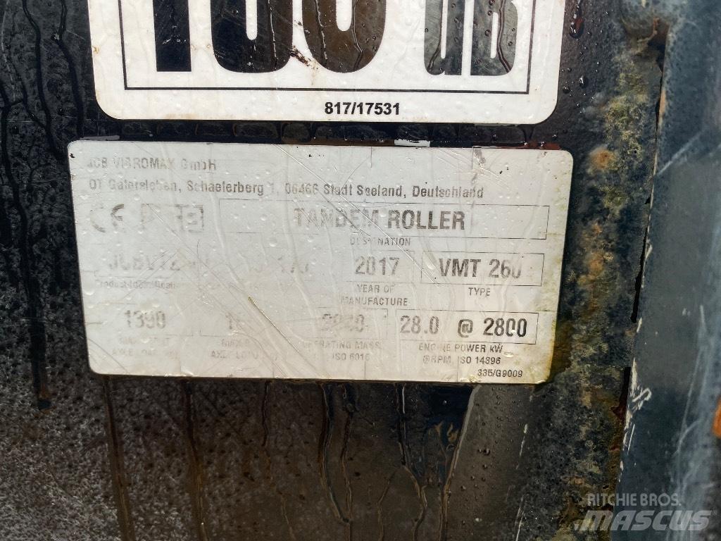 JCB VMT 260-120 Valjci sa duplim bubnjem