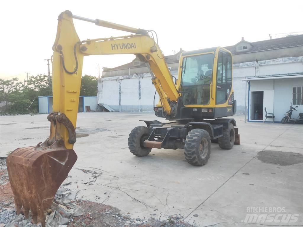 Hyundai R60W-7 Bageri točkaši