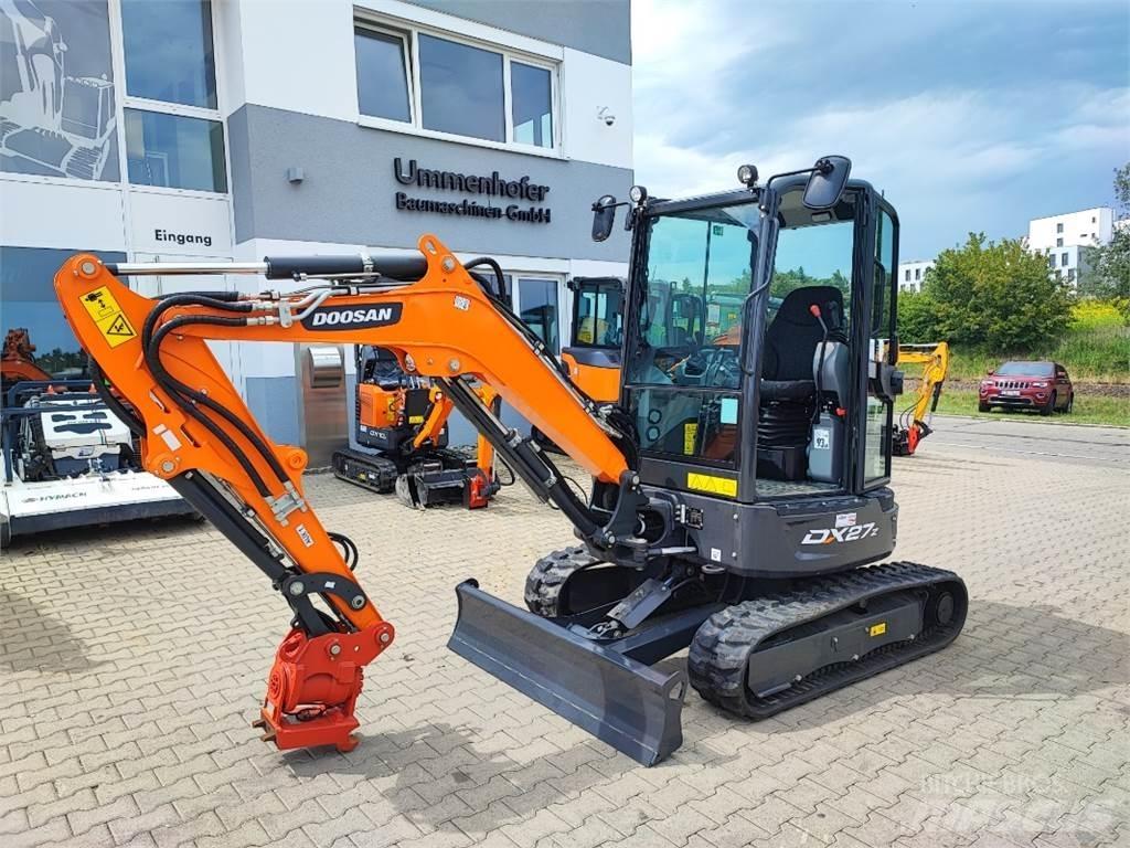 Doosan DX27z Mini bageri < 7t