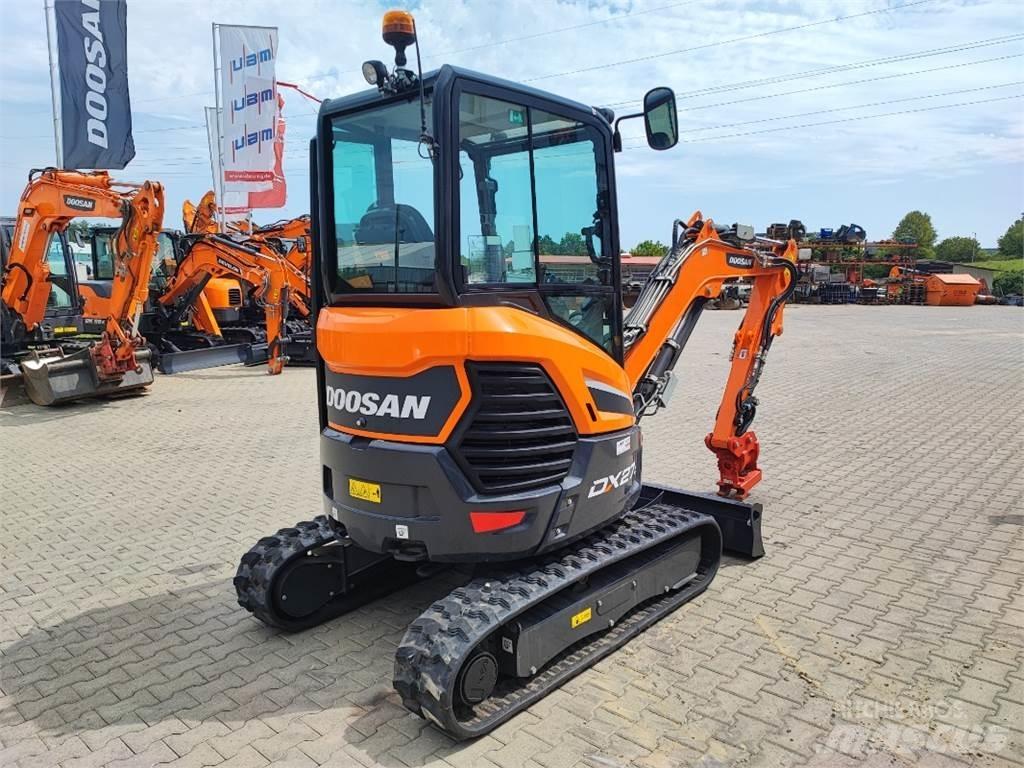 Doosan DX27z Mini bageri < 7t