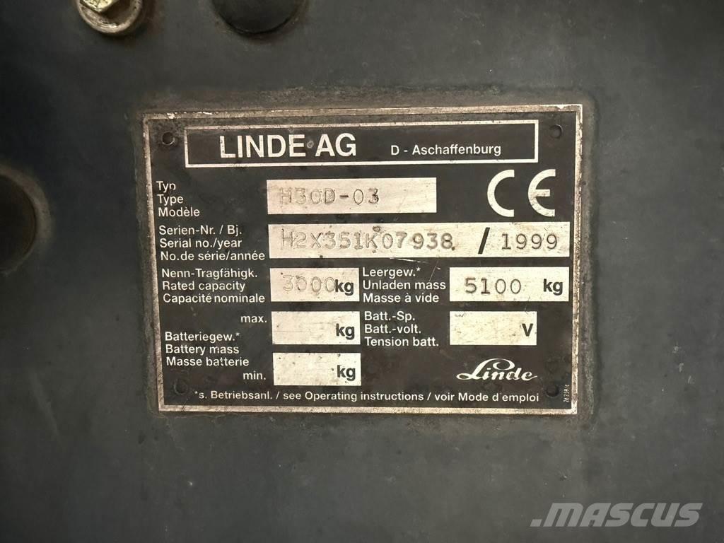 Linde H30D Dizelski viljuškari
