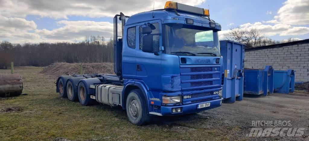 Scania R 124 GB6X4NA Kiperi kamioni