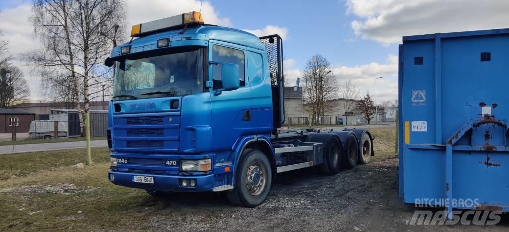 Scania R 124 GB6X4NA Kiperi kamioni