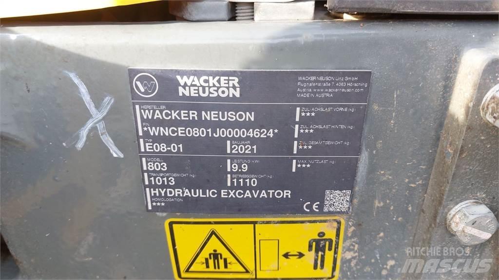 Wacker Neuson 803 Bageri guseničari