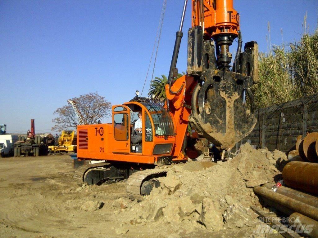 Tescar CF8 DW Vibracijoni zabijači stubova