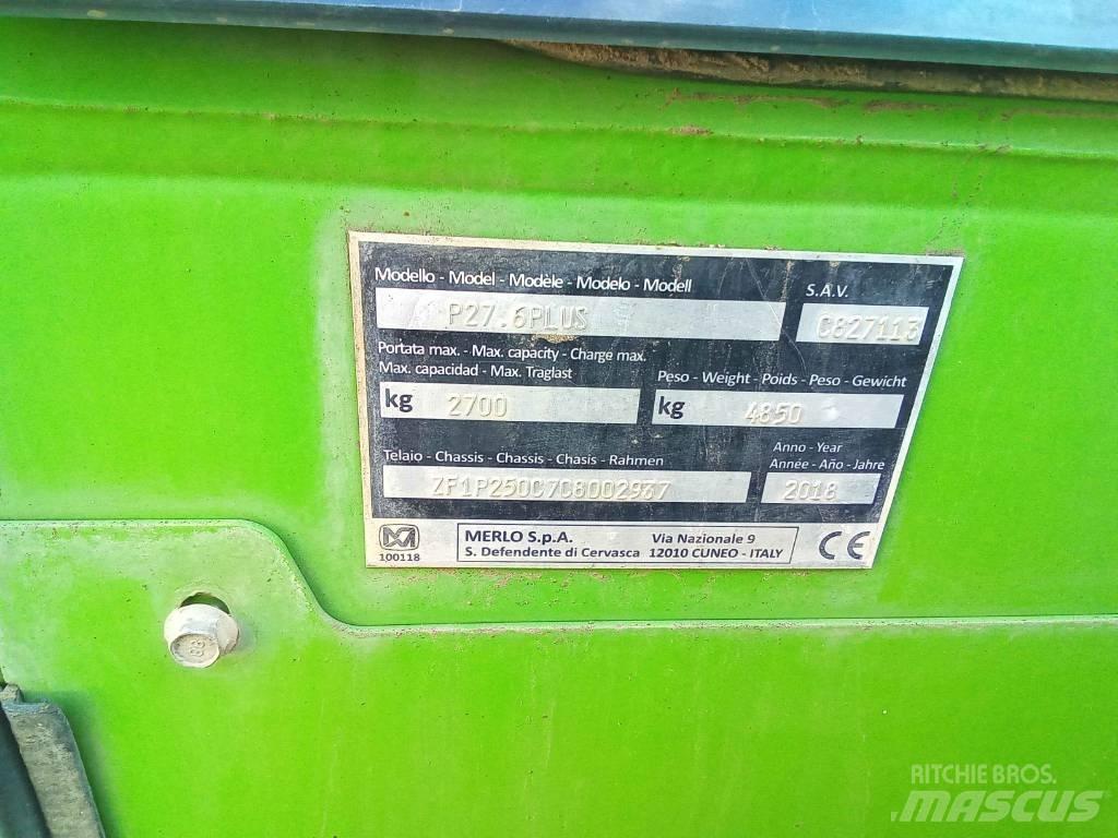 Merlo P 27.6 Plus Teleskopski viljuškari