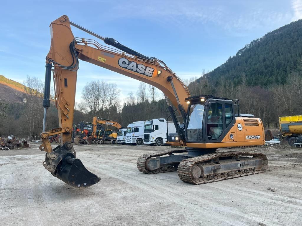 CASE CX 250 D Bageri guseničari