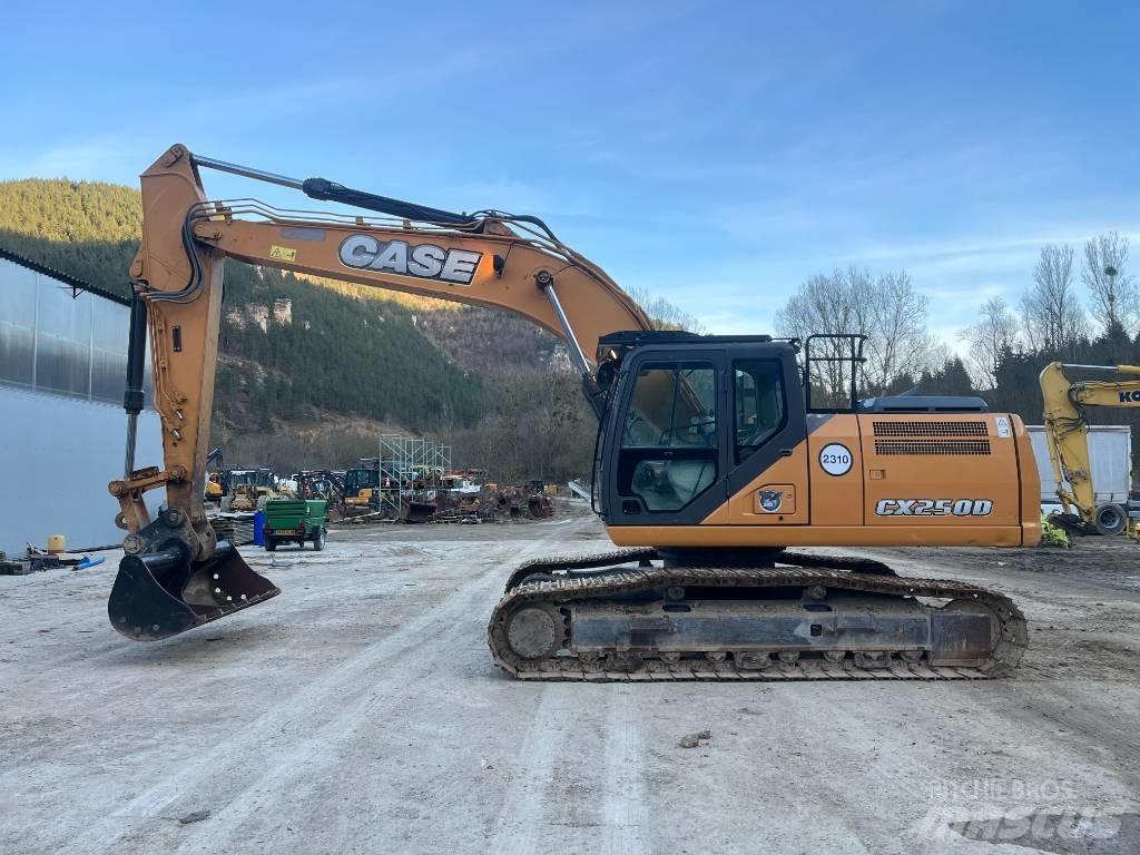 CASE CX 250 D Bageri guseničari