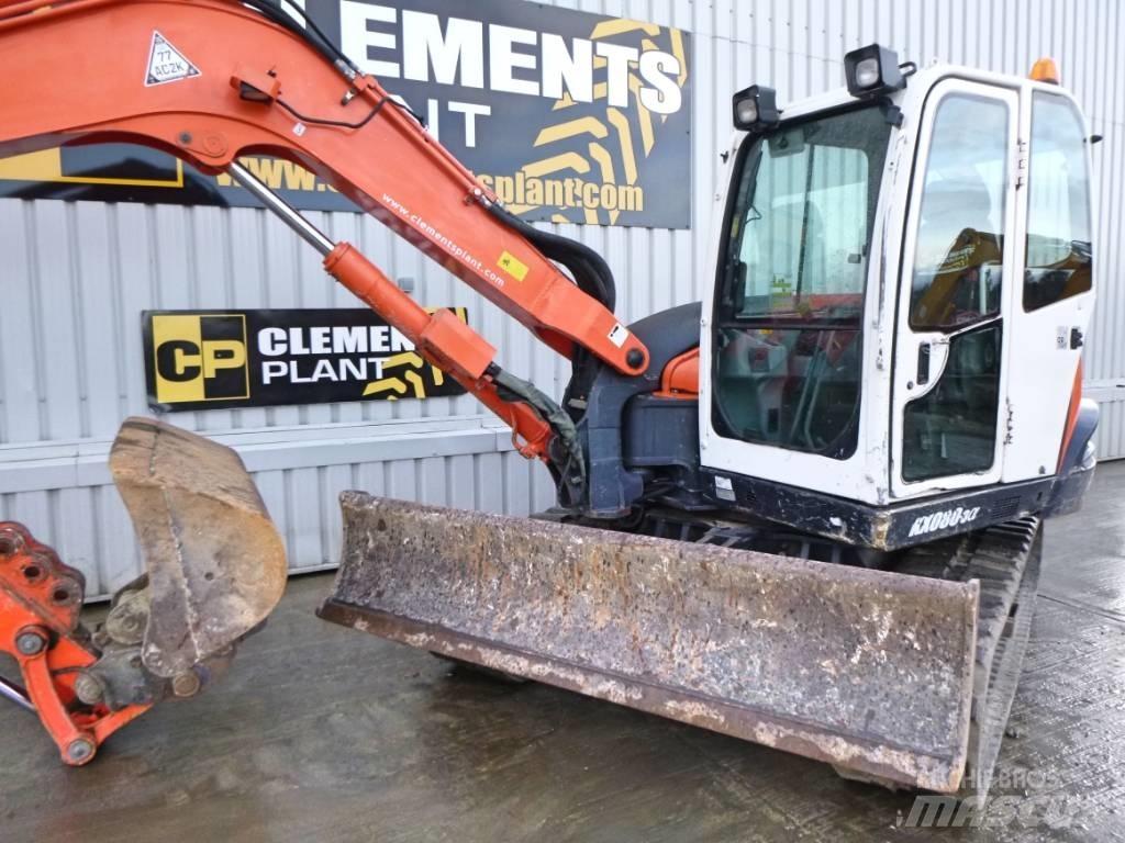 Kubota KX 080-3 A Midi bageri 7t – 12t