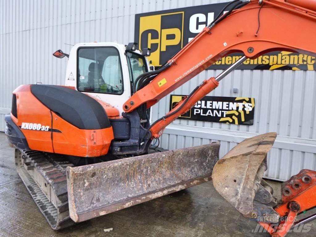 Kubota KX 080-3 A Midi bageri 7t – 12t