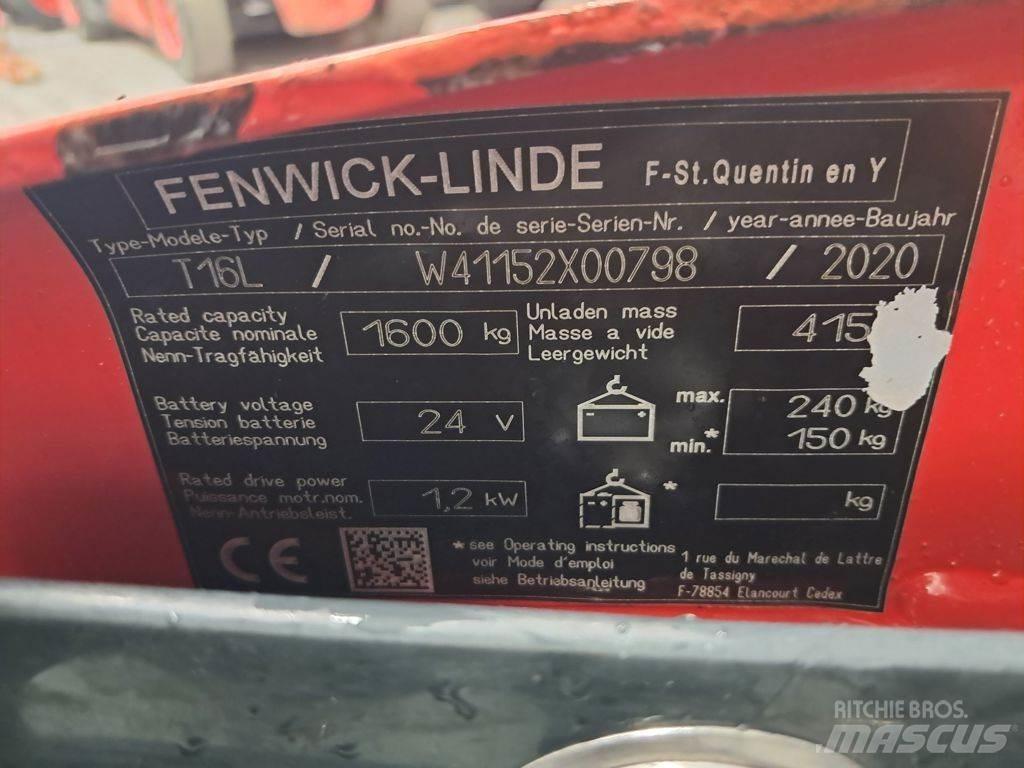 Linde T16L Ručni paletar