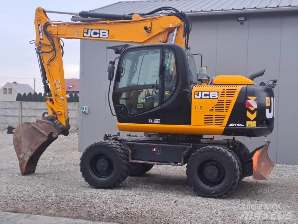 JCB JS145 W Bageri točkaši