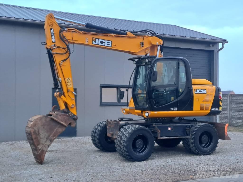 JCB JS145 W Bageri točkaši