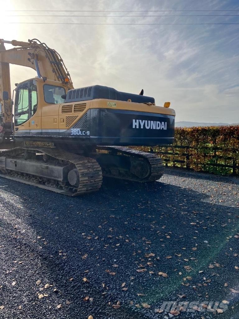 Hyundai 380-9 Bageri guseničari