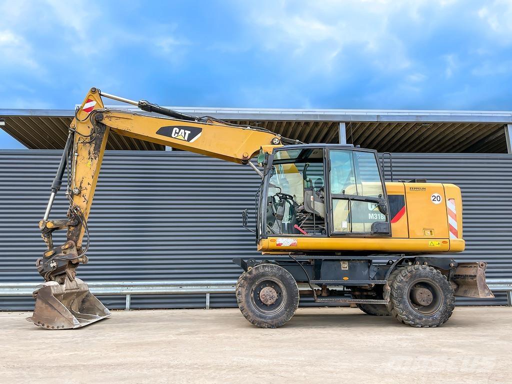 CAT M318F Bageri točkaši