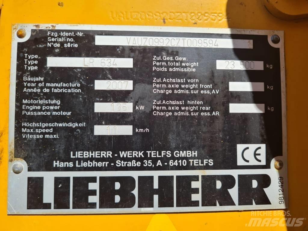 Liebherr LR 634 Utovarivaču guseničara