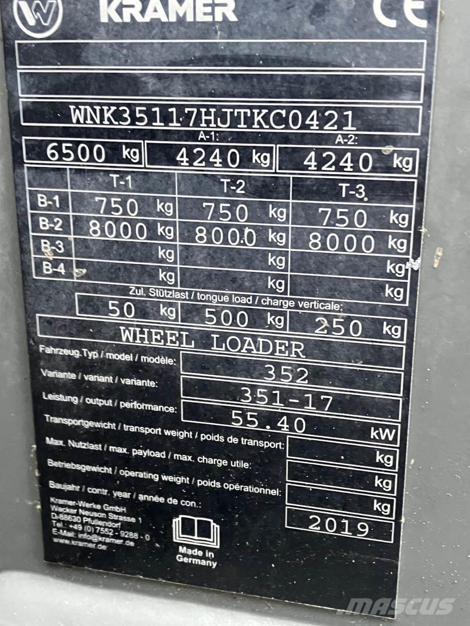 Kramer 8085T Poljoprivredni teleskopski utovarivači
