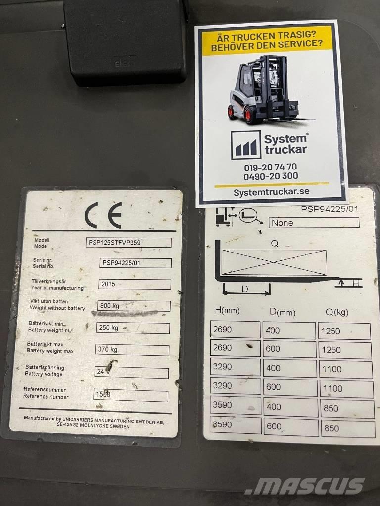 Atlet PSP125STFVP359 Ručni električni viljuškar
