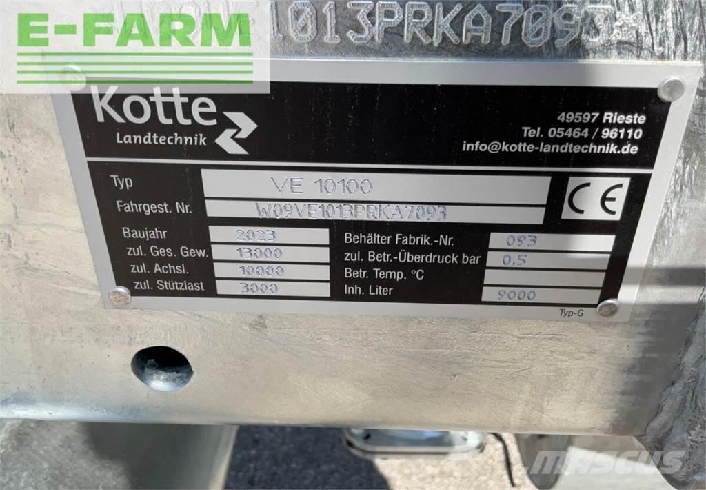 Kotte ve9.500 Poluprikolice cisterne