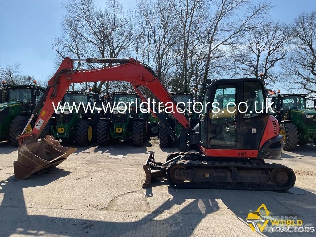 Kubota KX 080-4 Midi bageri 7t – 12t