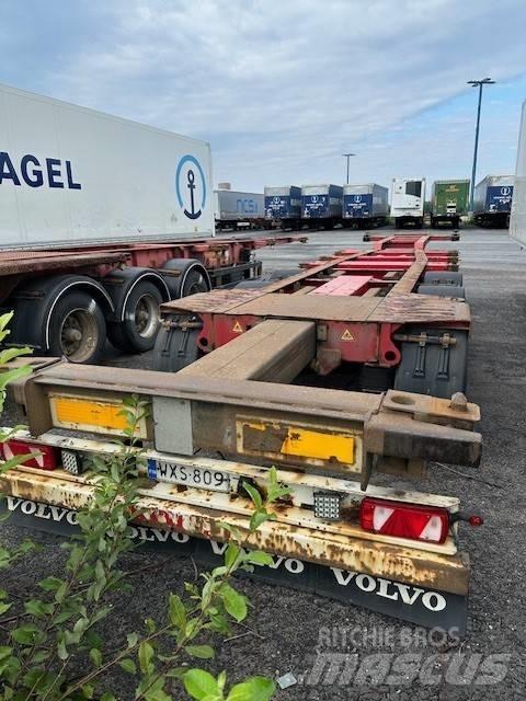 Kögel SW 24 WXS-809 Kontejnerske poluprikolice