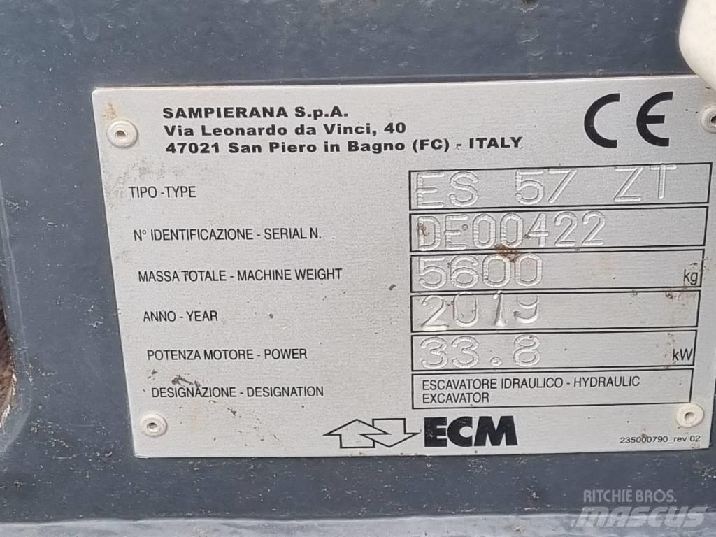 ECM ES 57 ZT Mini bageri < 7t