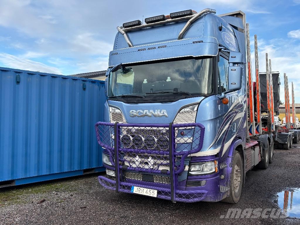 Scania R730B6X4NB Kamioni za drva Šticari