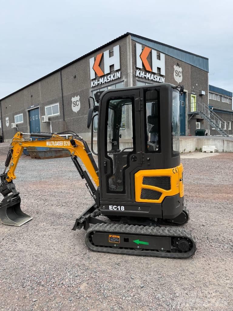 Multiloader EC 18 Mini bageri < 7t