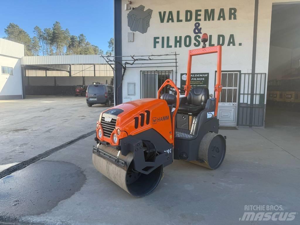Hamm HD 10 C VV, HD10 Valjci sa duplim bubnjem