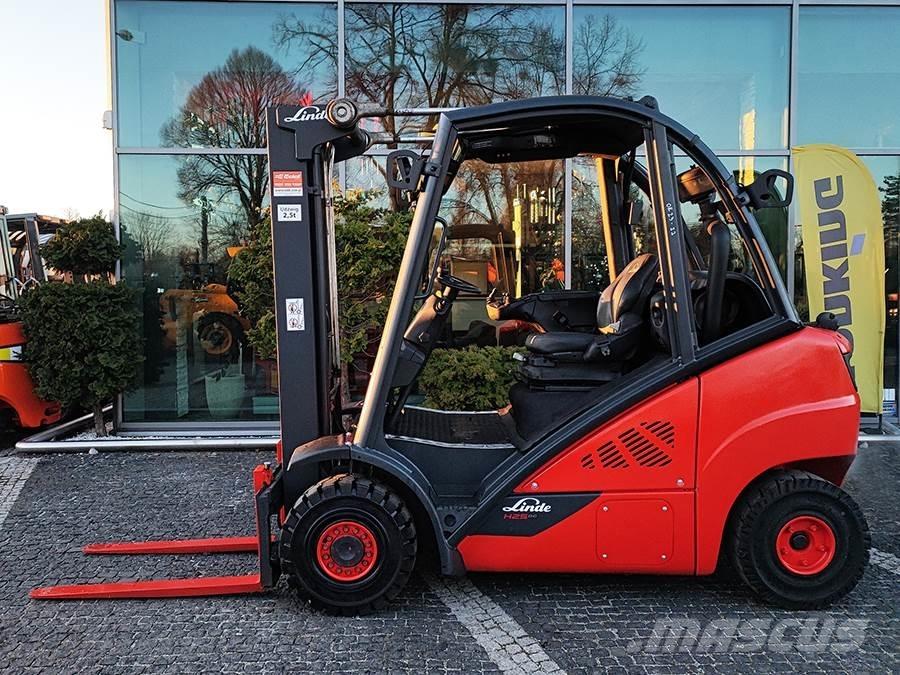 Linde H25T-02 Plinski viljuškari