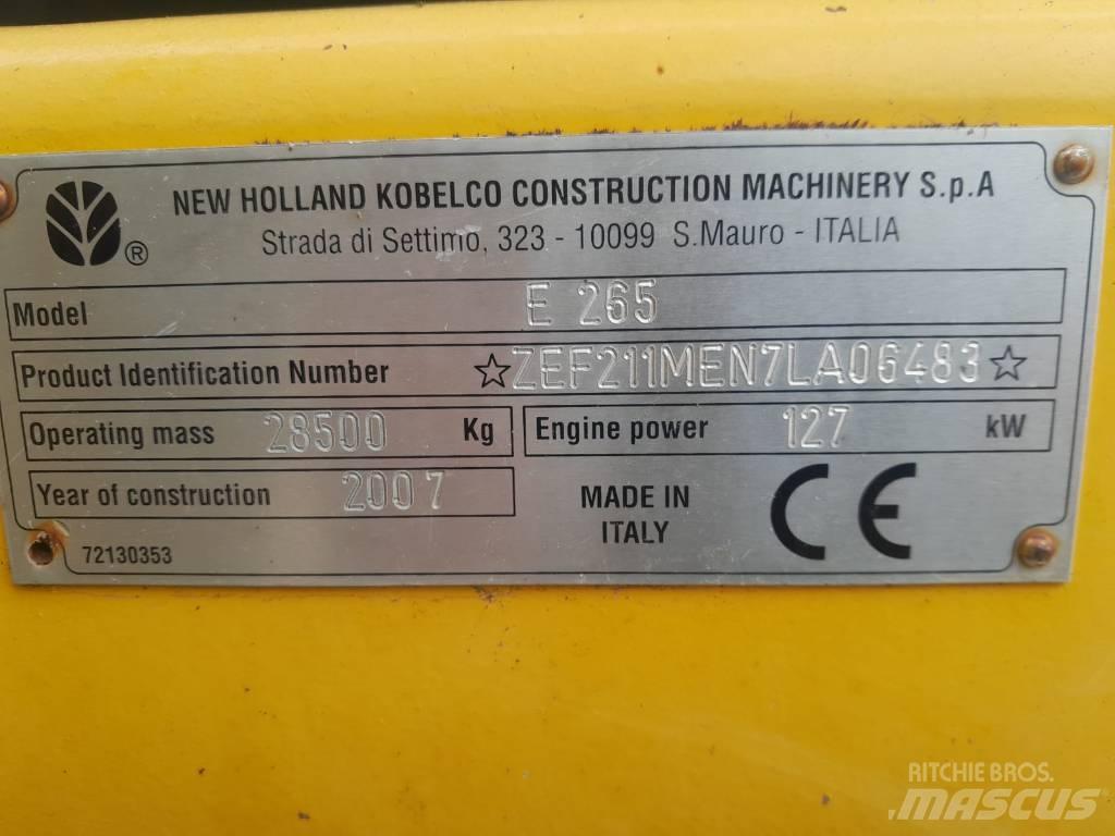 New Holland E 265 Bageri guseničari
