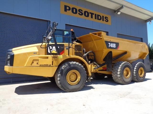 CAT 740 B Zglobni damperi