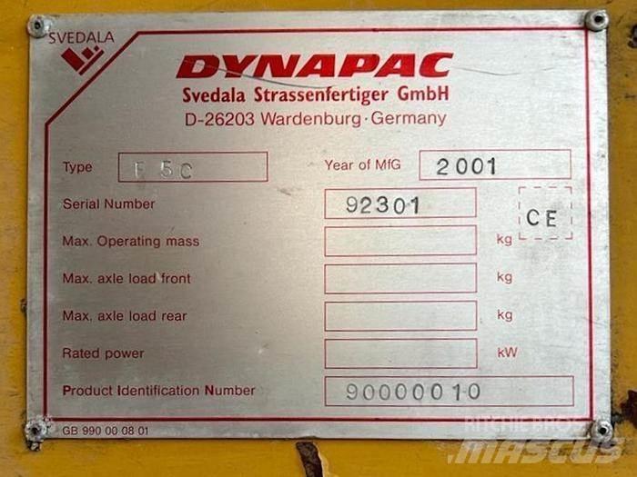Dynapac F5C Asfaltni finišeri