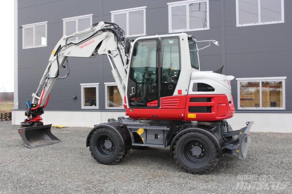 Takeuchi TB395W Bageri točkaši