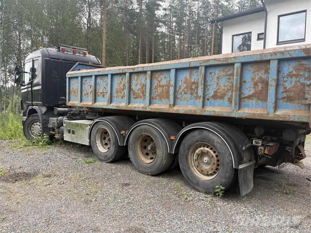 Scania R164 Rol kiper kamioni sa kukom za podizanje tereta