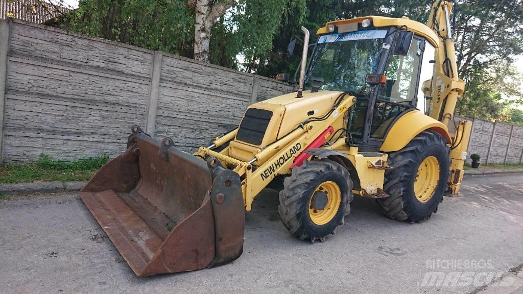 New Holland LB 110 Rovokopači