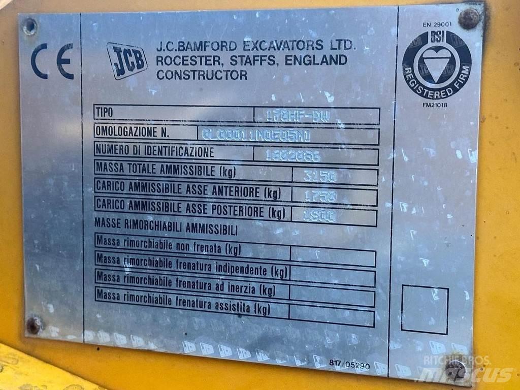 JCB 170HF Mini utovarivači