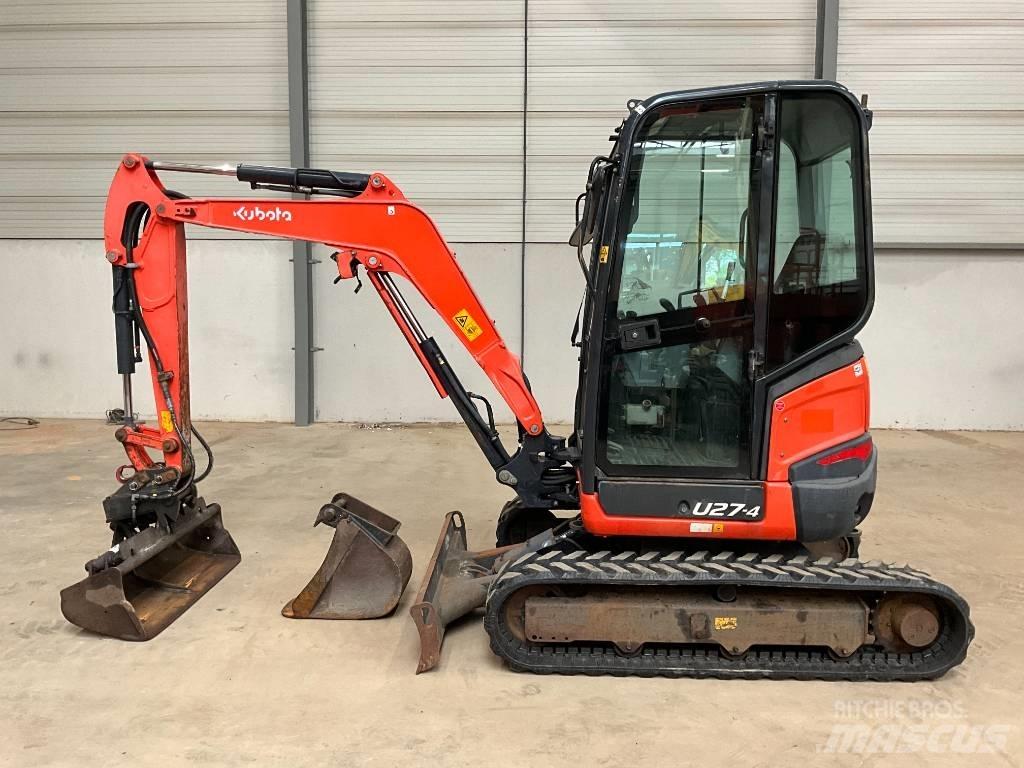 Kubota U 27-4 Mini bageri < 7t
