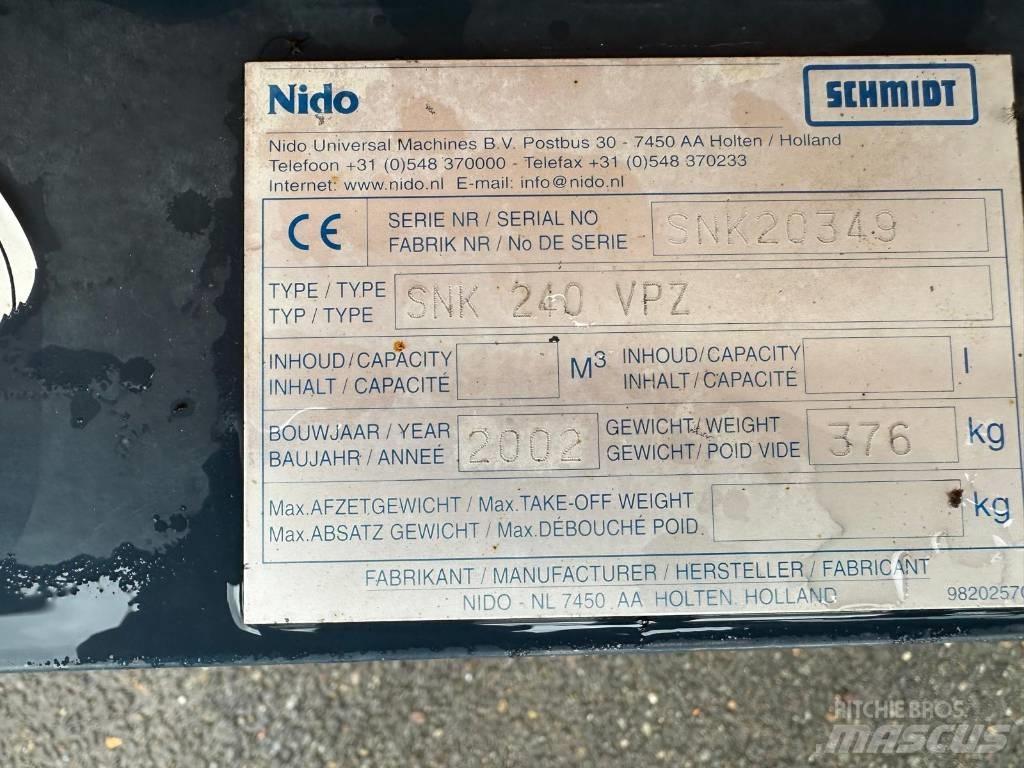 Nido SNK240VPZ Snežne daske i plugovi