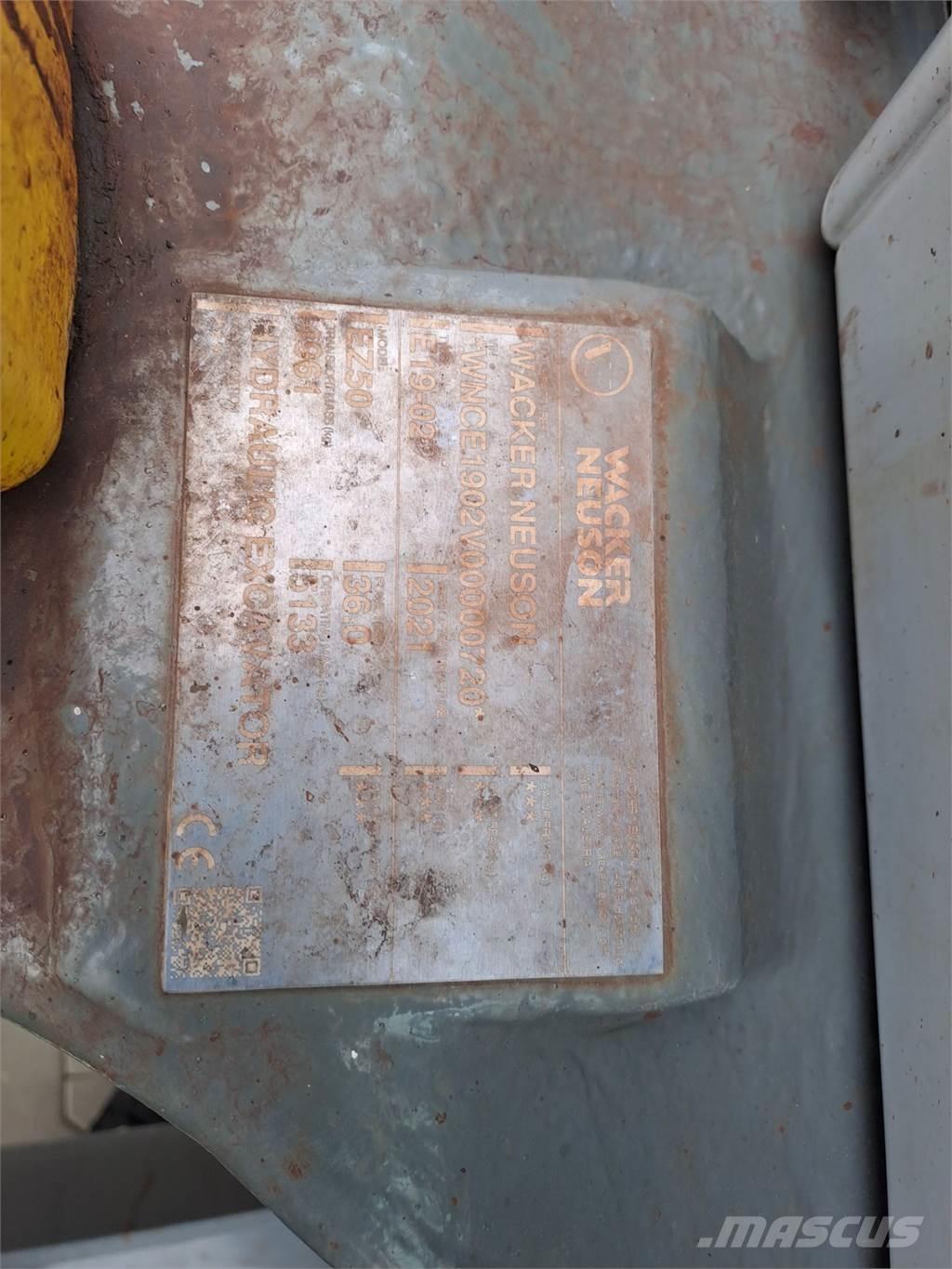 Wacker Neuson EZ50 Bageri guseničari