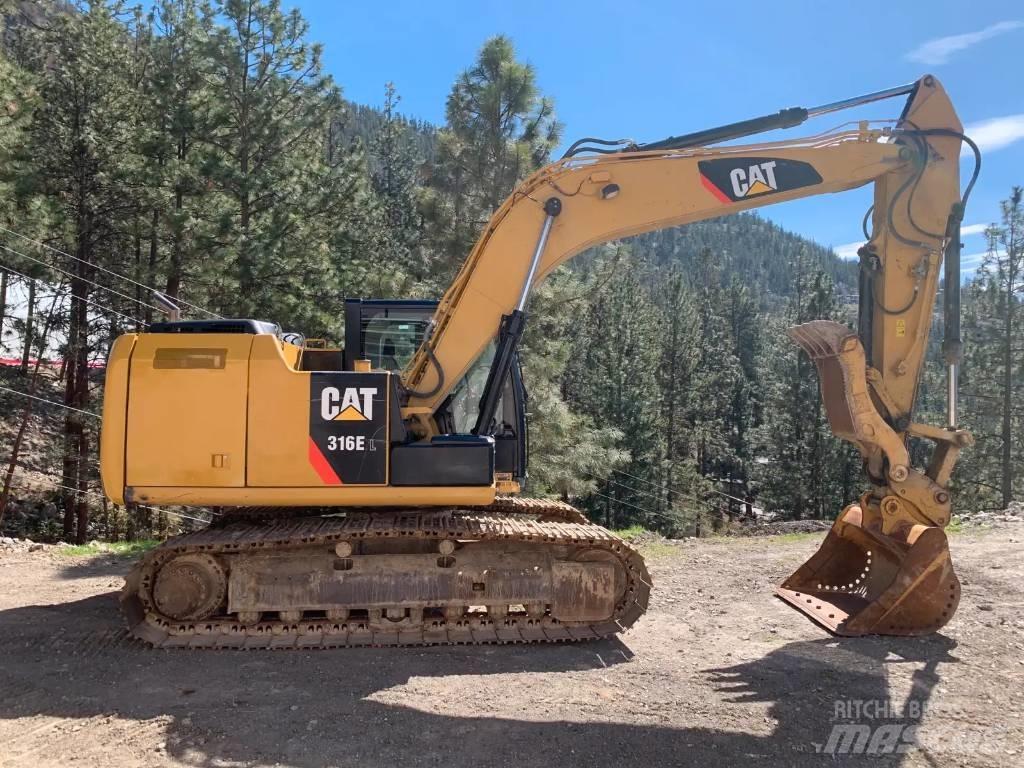 CAT 316 EL Bageri guseničari